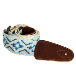 Vintage Nomad Spirit Guitar Strap - blue color