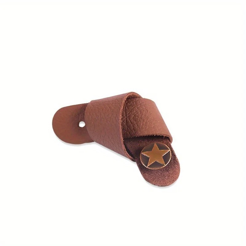Guitar strap holder - Brown color model