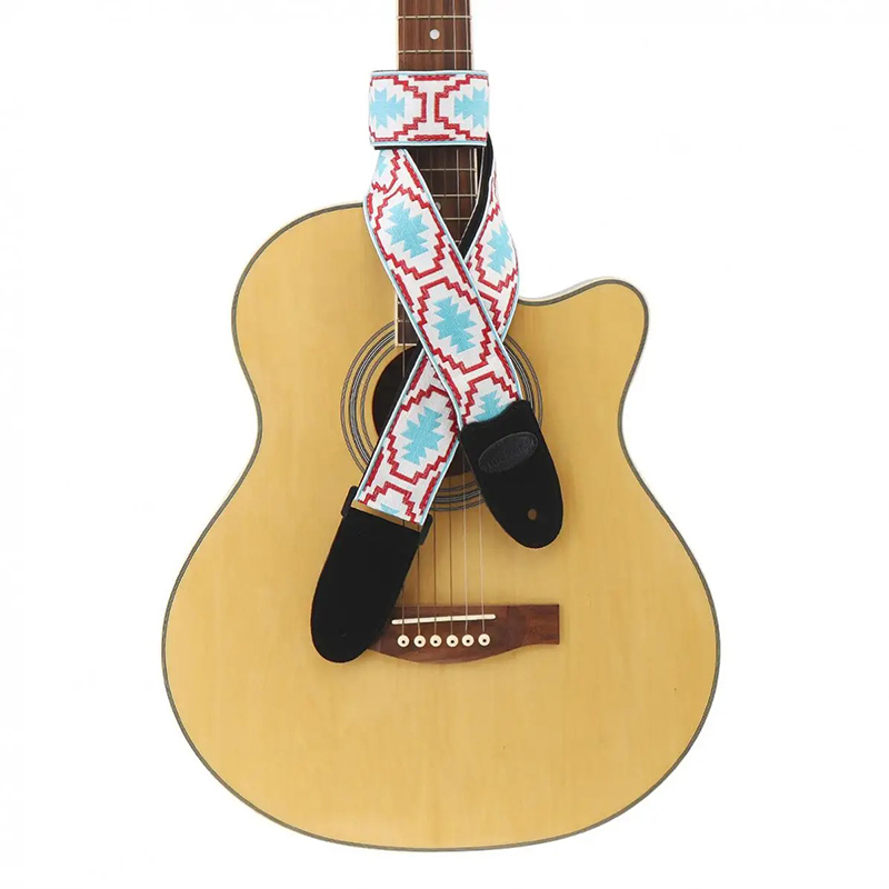 Bohemian Avis Azur Guitar Strap