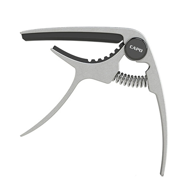 Grey Aluminum Alloy Ukulele Capo