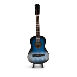 Miniature Classic Guitar in Blue Color - 6 sizes available for selection - blue color