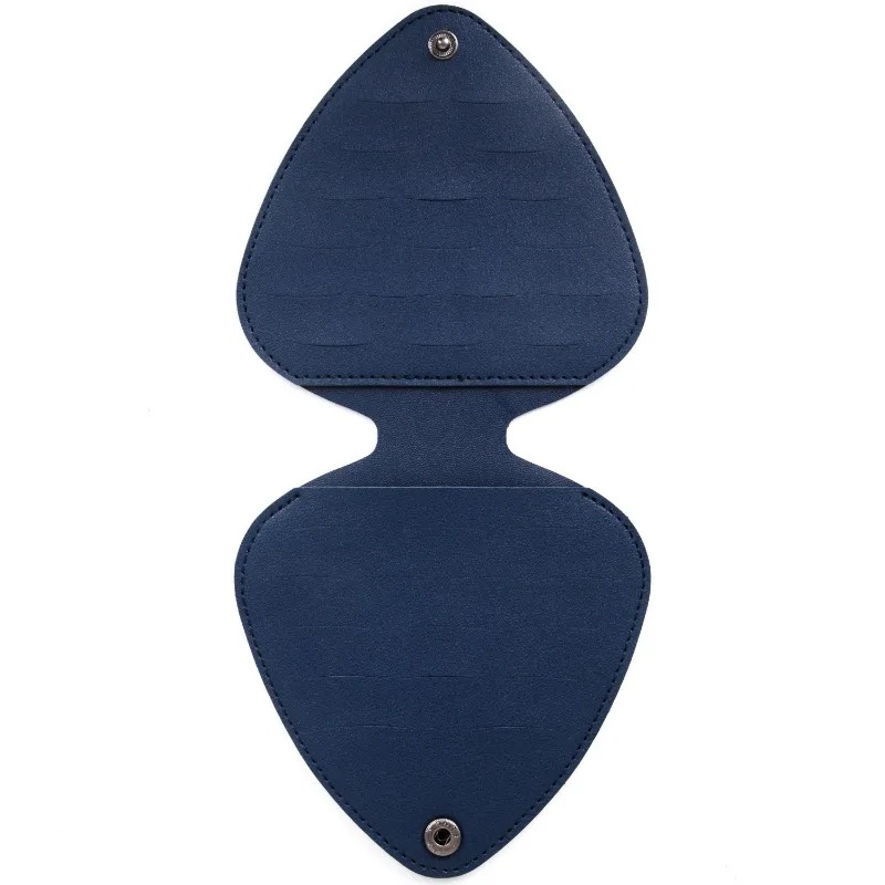Navy blue storage case for picks - capacity for 32 picks
