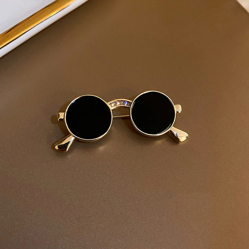 John Lennon style Sunglasses Brooch