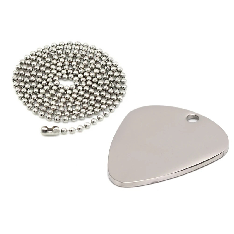 Full view of the Simple Mediator Necklace with Ball Chain from the Minimalist Collection