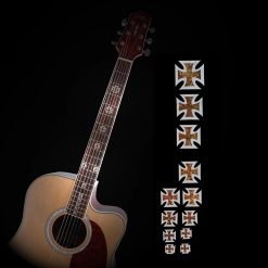 Fretboard Markers Details with Iron Cross Pattern