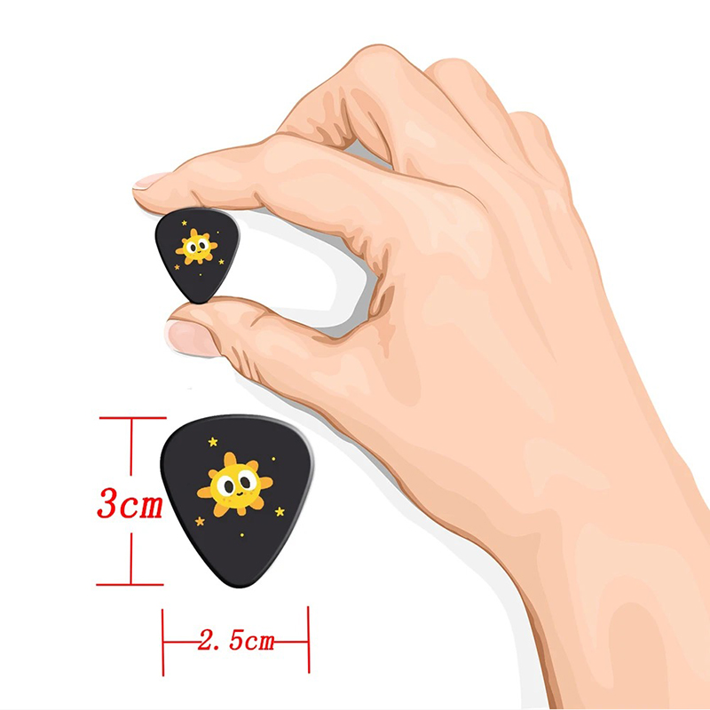 Dimensions Set of 10 picks with Space, Planet, and Stars motifs for children