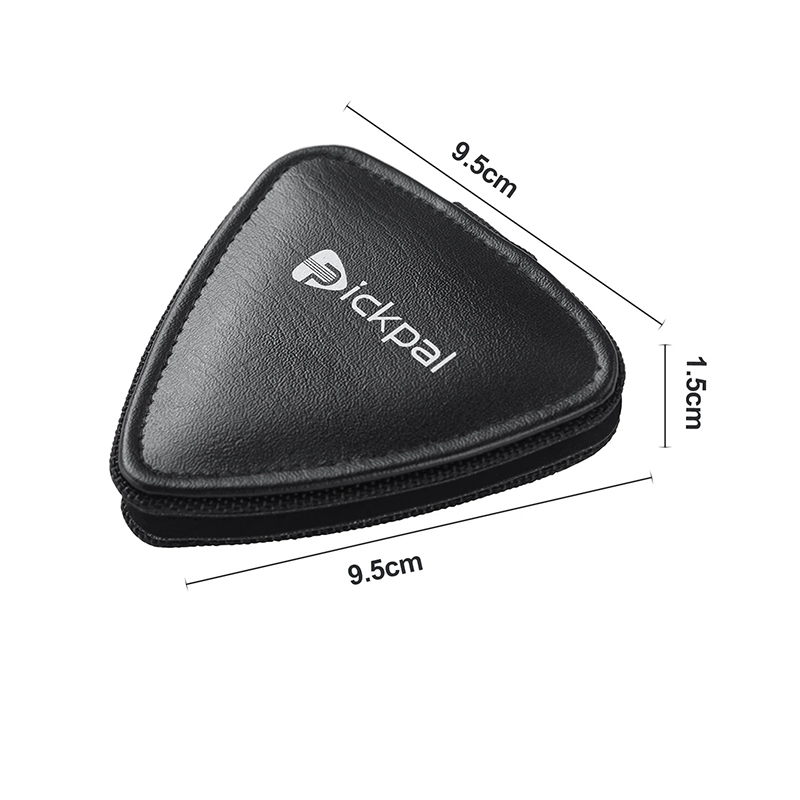 Dimensions of the guitar pick case - with 12 picks included