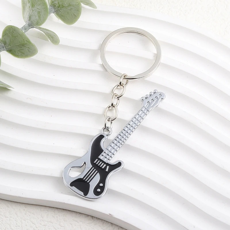 Magnificent Hard Rock Guitar Keychain