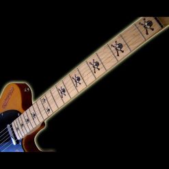 Fret Markers with Skull Motif
