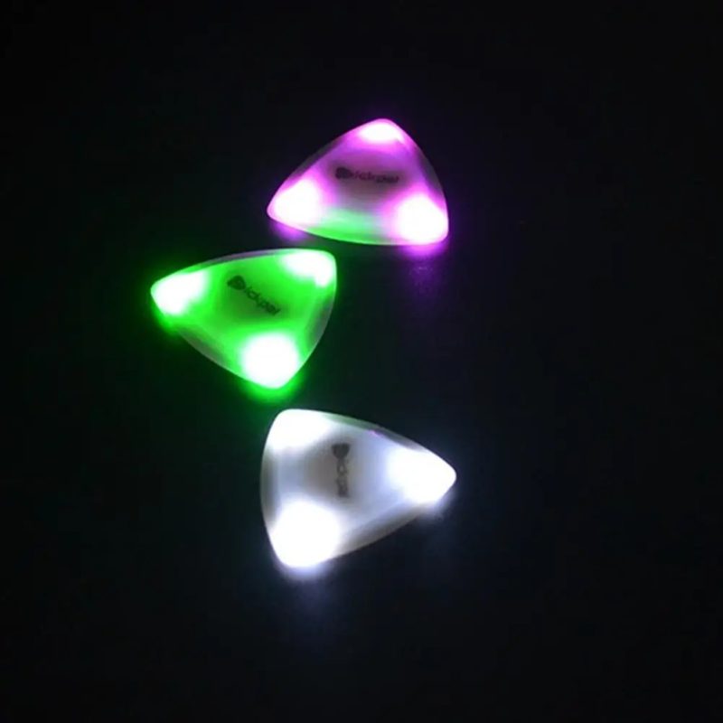 High Sensitivity LED Light Guitar Picks