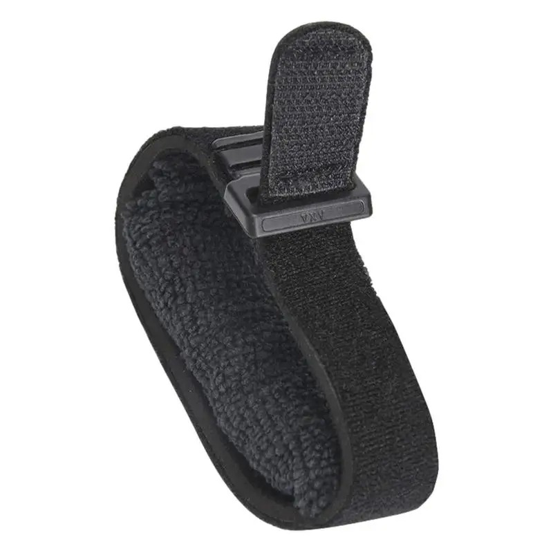 Details of black colored guitar string silencer damper