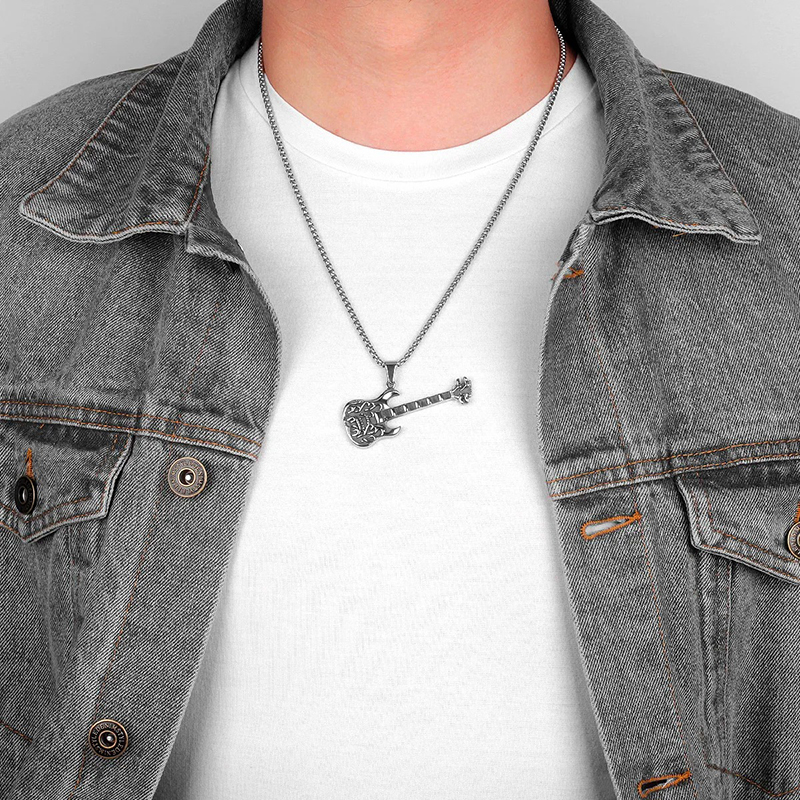 Hell Guitar" Pendant - Spirit of Rock and Metal
