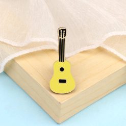 Yellow Ukulele Pins