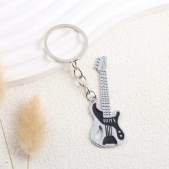 Hard Rock Guitar Keychain