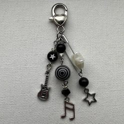 Rock Melody Guitar Keychain
