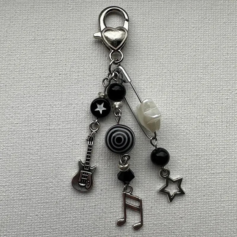 Rock Melody Guitar Keychain