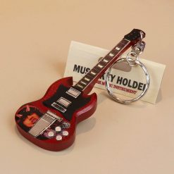 Electric Guitar Keychain - Hard Rock