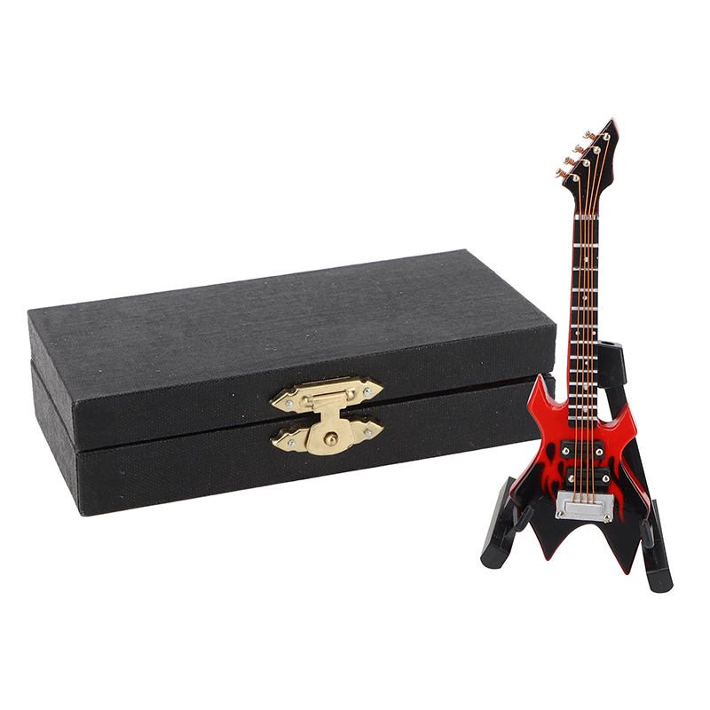 Miniature Electric Guitar from Hard Rock in Red Color
