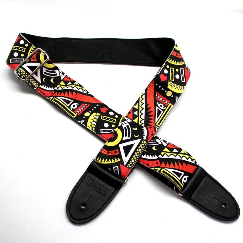 Urban Graffiti Strap for Banjo, Ukulele, or Acoustic Guitar Model 3