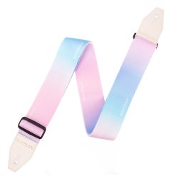 Pastel Rainbow Gradient Guitar Strap