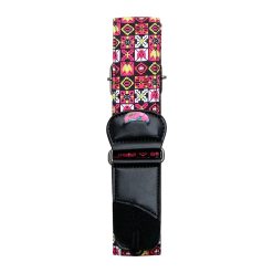 Vibrant Folkloric Vintage Guitar Strap