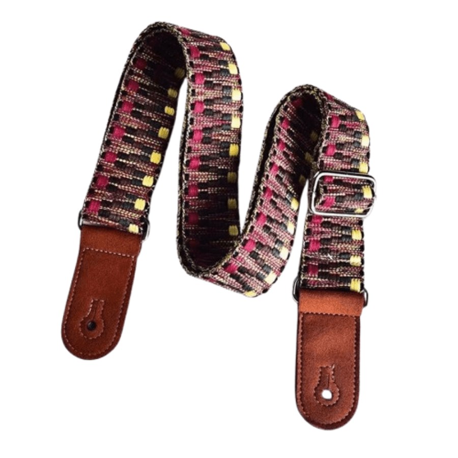 Vintage Woven' Ukulele Strap - Comfort and Rustic Style