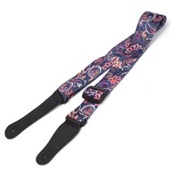 Vintage Guitar Strap - Paisley Elegance