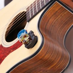 Suction cup guitar pick holder
