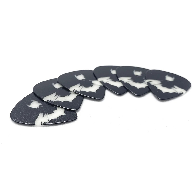 Magnificent Guitar Picks with Bat Design - Lot of 5 or 50 pieces