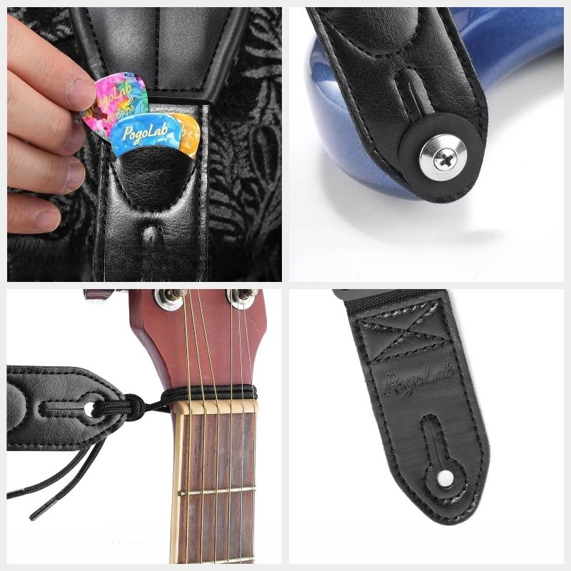 Complete details of the Comfort Plus Bass Guitar Strap