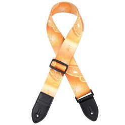 Orange Sunset Guitar Strap