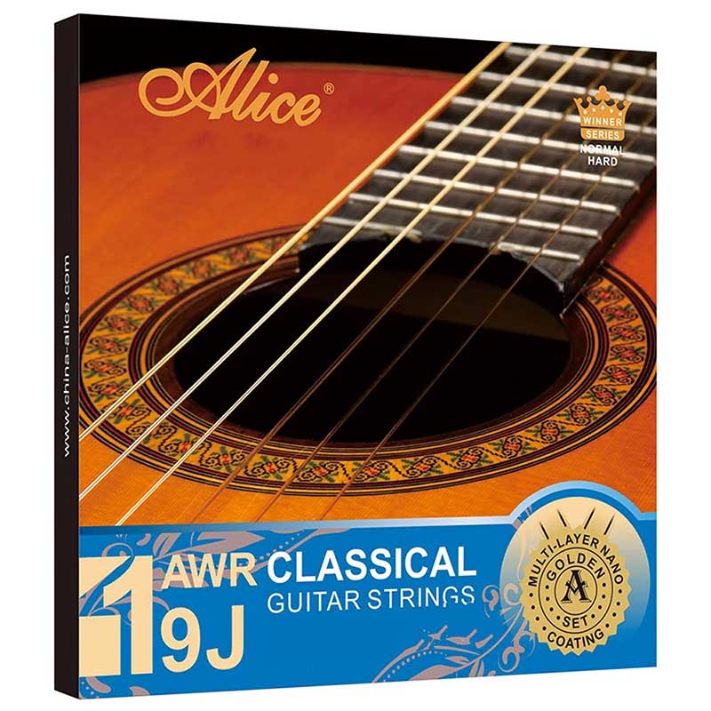 Avant Strings Classical Guitar Concert Strings - Golden Crystal Nylon and Carbon Trebles with Full, Rich, and Powerful Sound