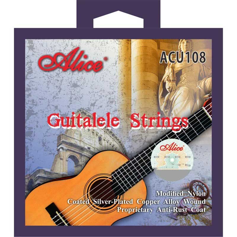 Avant Strings for Guitalele with Rich and Warm Sound, Modified Nylon Achieves Quick Tuning Stability