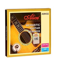 Avant Strings for Acoustic Guitar - Practice String, Silver Plated Copper Alloy in Bronze Color 8515, Clear and Defined Sound