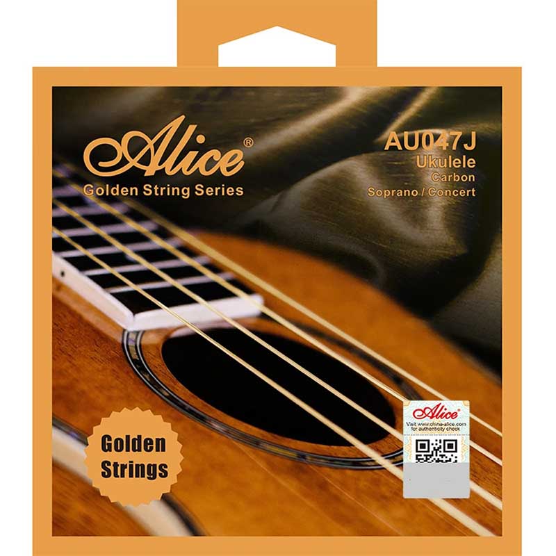 Avant Strings for Ukulele (SOCO) - Concert Strings, Carbon (Gold)