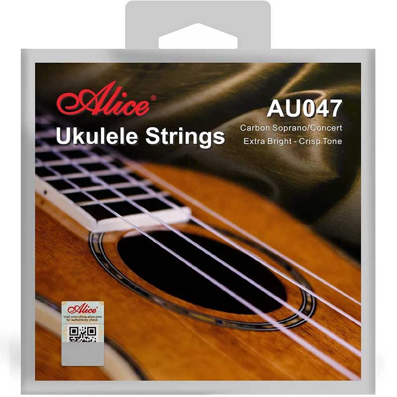 Avant Strings for Ukulele (SOCO) - Concert Strings, Carbon, Extra Bright, Clear Sound