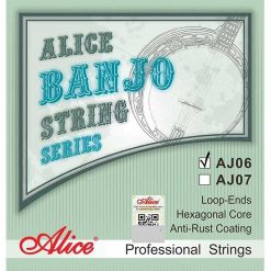Hexagonal Core Banjo Strings - For Performances, Bright Sound