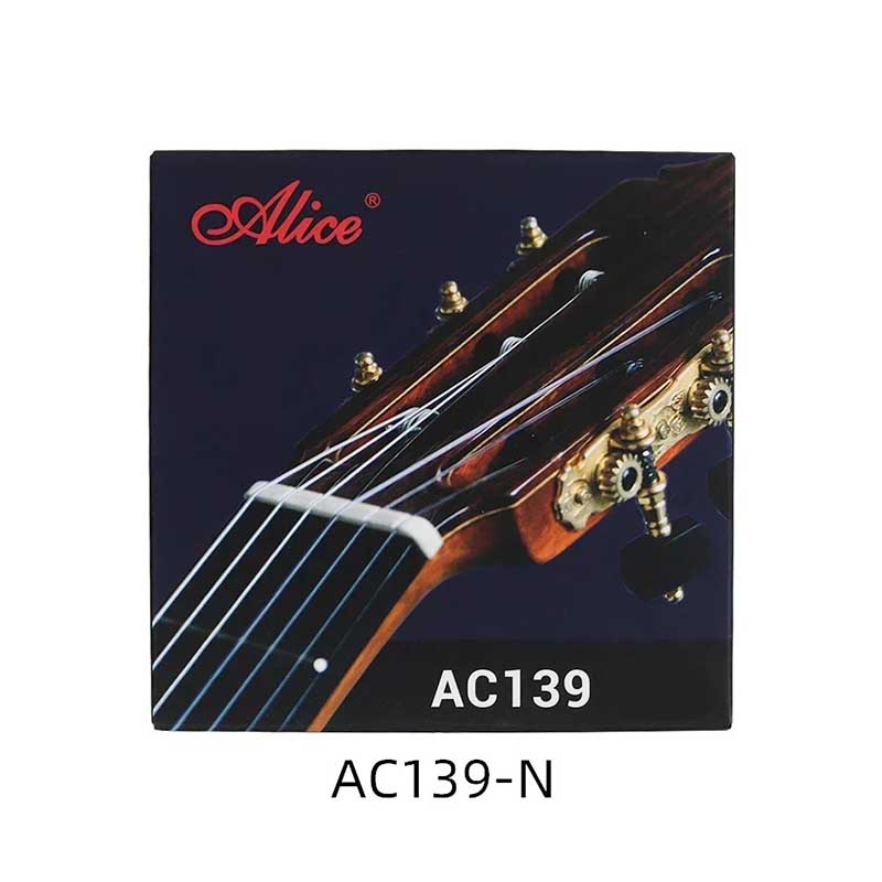 Selected Titanium Nylon Classical Guitar Strings for their Clear and Defined Sound normal