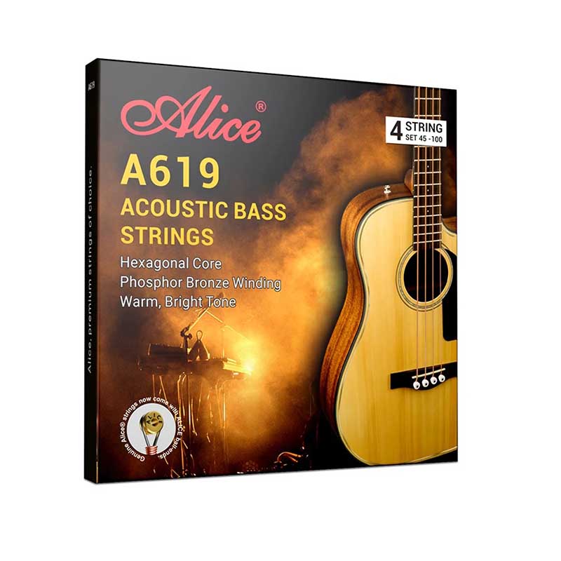 Electric Bass Strings - For Professional Use, Phosphor Bronze