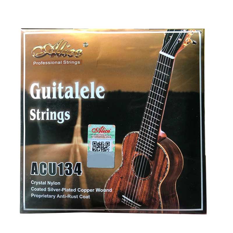 Guitalélé Strings - Concert Strings, Transparent Nylon, Clear and Bright Sound