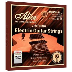 Electric Guitar Strings - Rich and Full Sound for an Explosive Performance. The Seventh String Allows You to Play in a Wider Range.