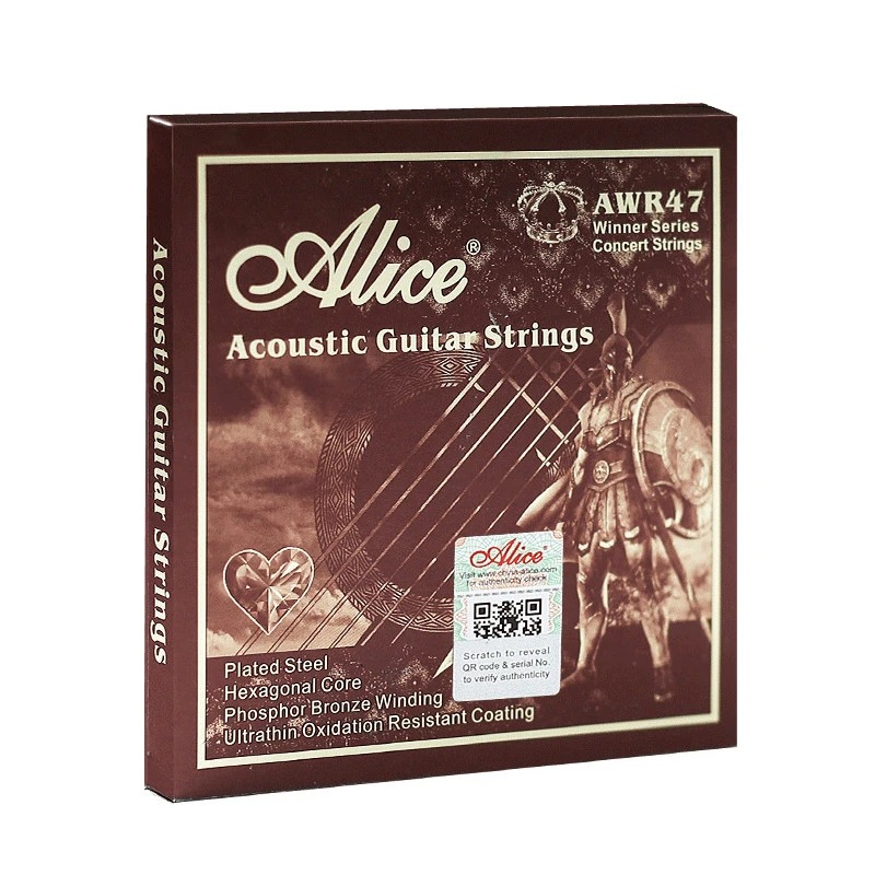 Acoustic Guitar Strings - Phosphor Bronze, Warm, Clear Sound, Ends of the Balls Specially Marked for Easier Tuning