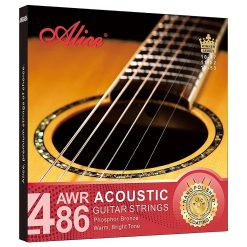 Acoustic Guitar Strings - Phosphor Bronze, Warm, Clear Sound, Nano Polished Coating