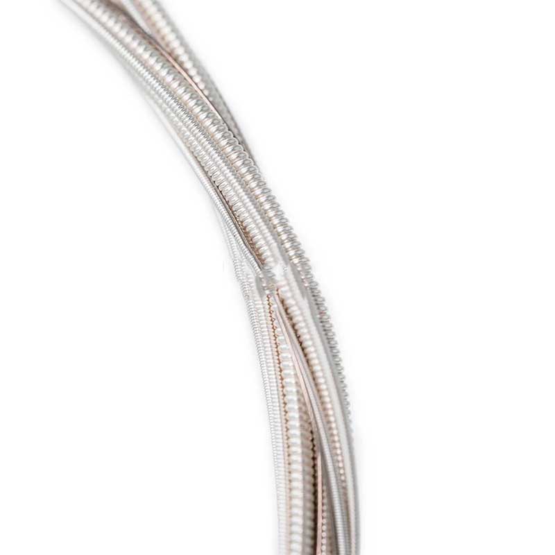 Acoustic Guitar Strings - Silver Plated Copper, Deep and Durable Bass with Rich Harmonics