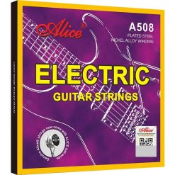Front view of electric guitar strings - Strings for learning - top-level strings