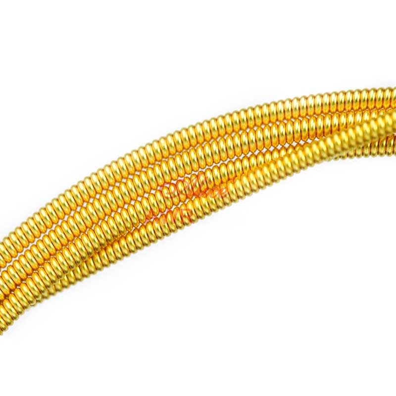 Detailed view of the strings of a classical guitar - Titanium nylon concert strings for unique performances