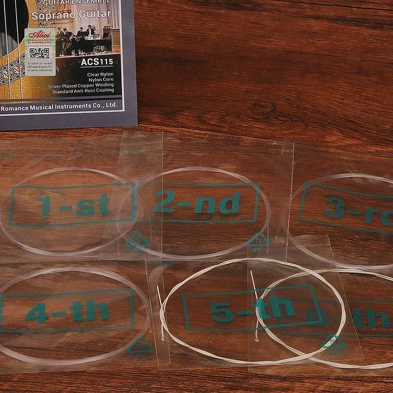 Detailed view of Classical Guitar Strings for Sets - Soprano Guitar String