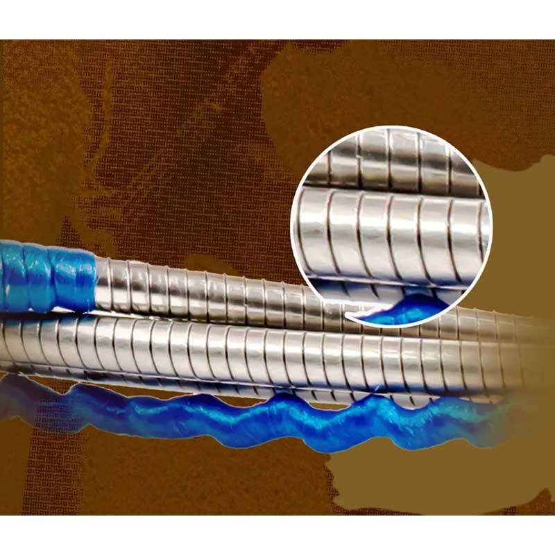 Detailed view of Electric Bass Strings - For professional use, flat winding, nickel alloy