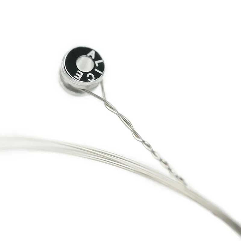 Detailed view of Electric Guitar Strings - Strings for Learning - top-level strings