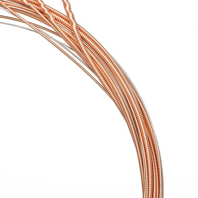 Detailed view of Acoustic Guitar Strings - Phosphor Bronze, Warm, Clear Sound, Clear and Melodic Highs and Deep and Stable Bass
